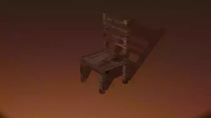 Wooden chair