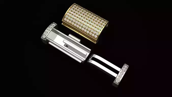 Jewelry Accessories  10MM Diamond Bracelet Lock Box  3D print model