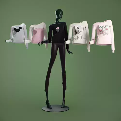 Mannequin 6014 coll 60 sweatshirt 01