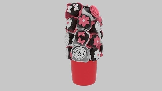 Chocolate Bouquet 3D model