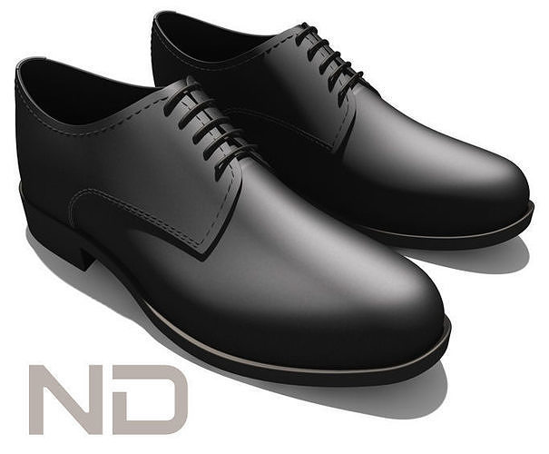 MAN CASUAL SOHES - 01 3D model