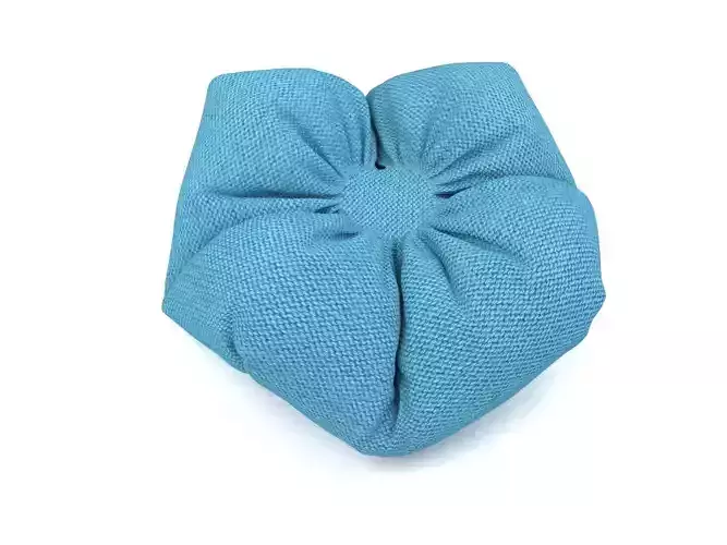 Pillow heart - teal