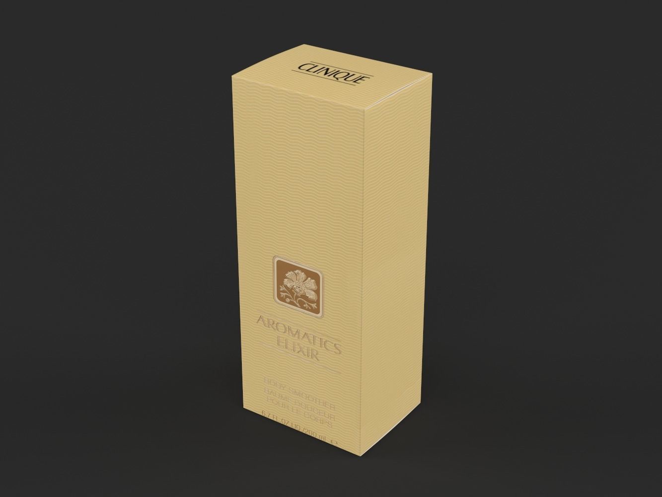 Clinique Aromatics Elixir Body Smoother 3D model_8