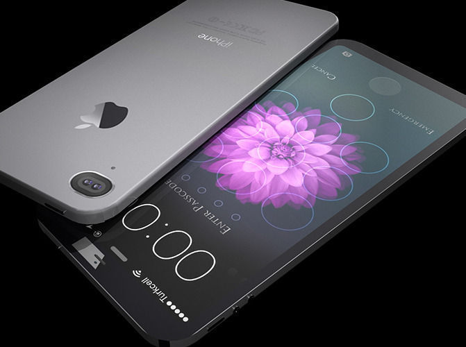 iPhone hd wallpaper Low-poly 3D model_1