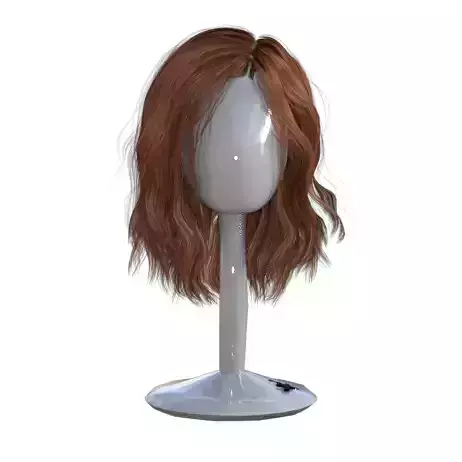 realistic hair haired wig