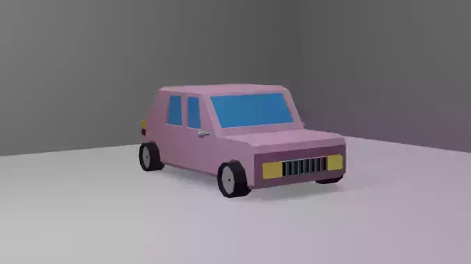 Low Poly - Car 1
