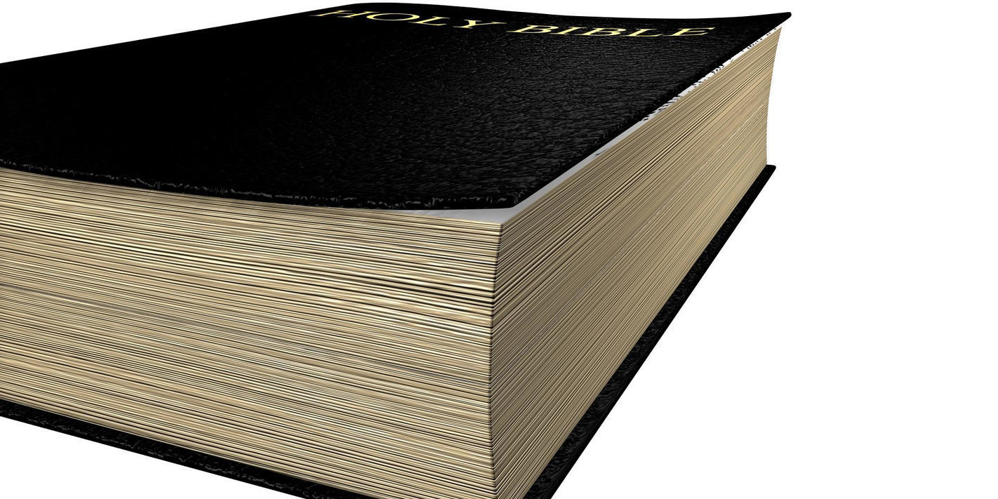 bible books holy 3d model Low-poly 3D model_15