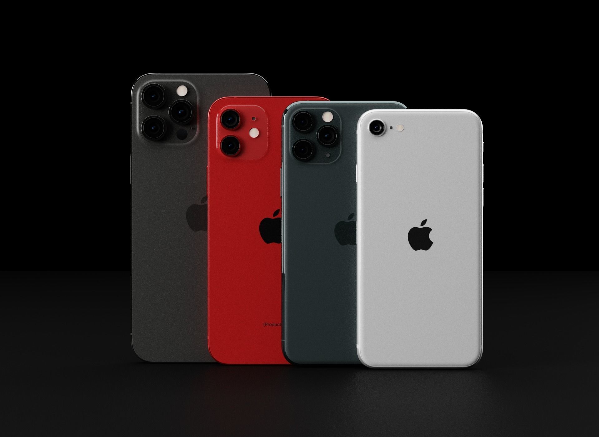 Ultimate Apple iPhone Collection Official Colors and Dimensions _22