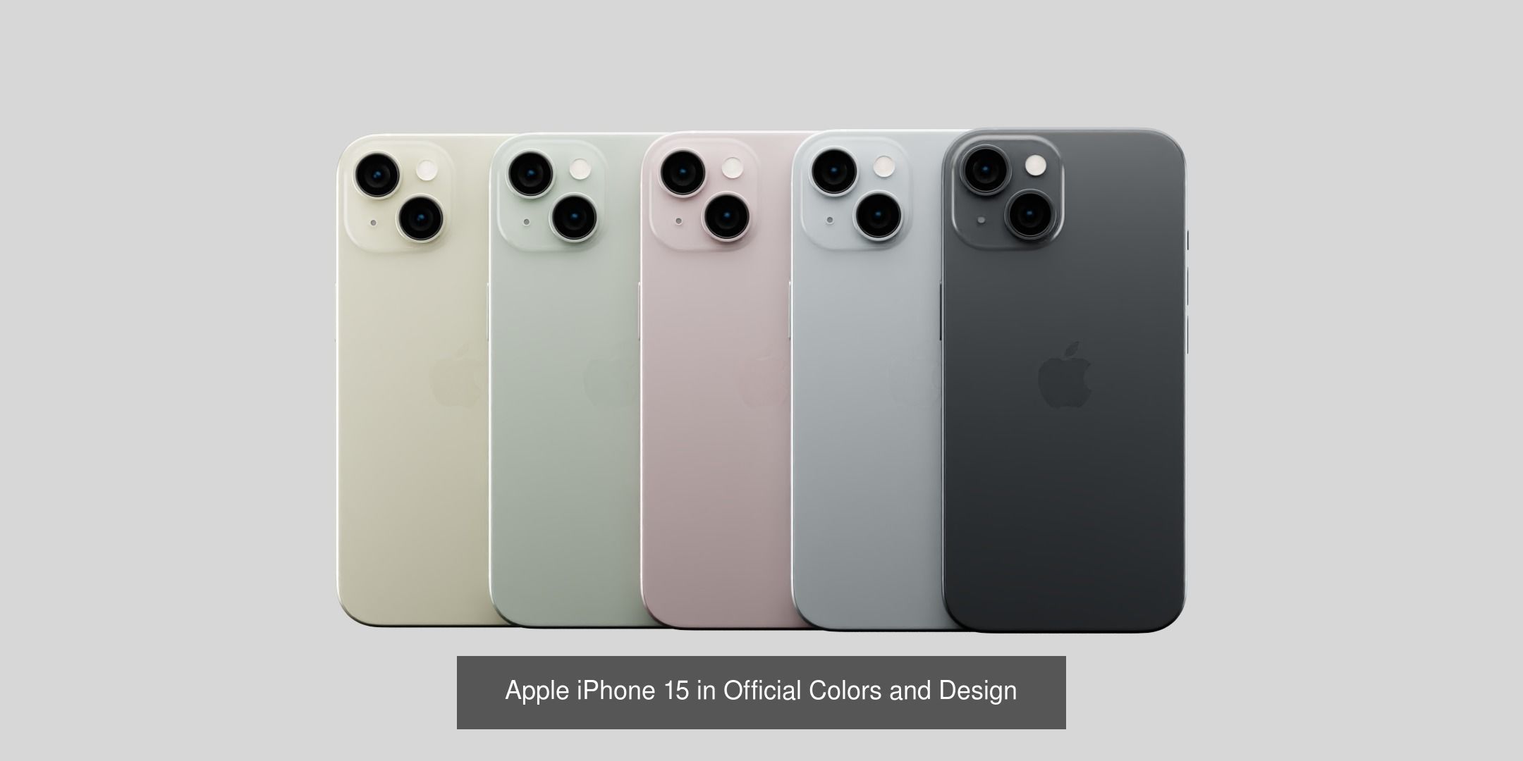 Ultimate Apple iPhone Collection Official Colors and Dimensions _3