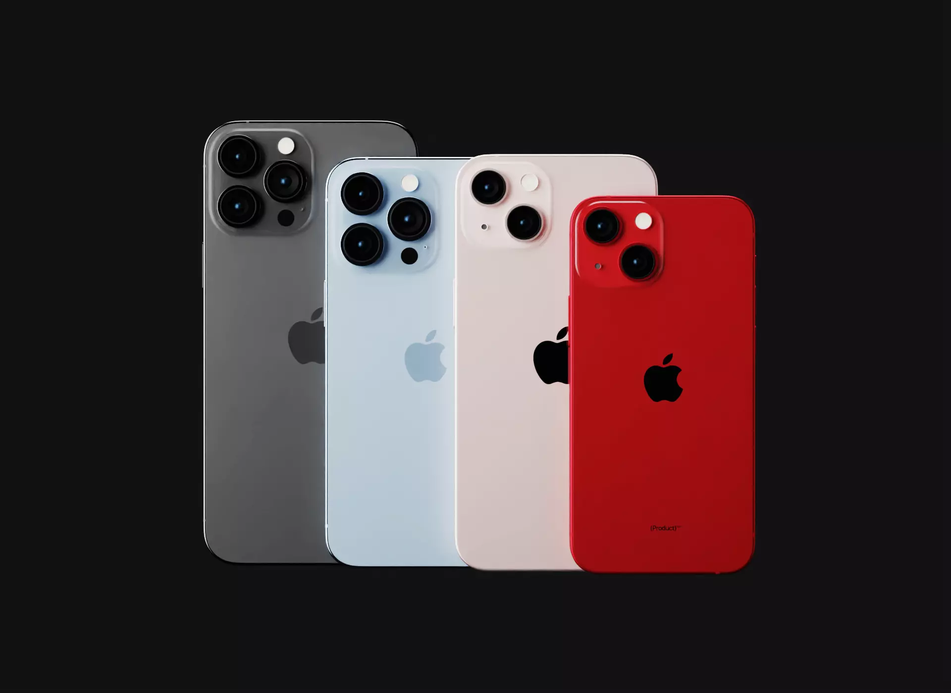 Ultimate Apple iPhone Collection Official Colors and Dimensions _0