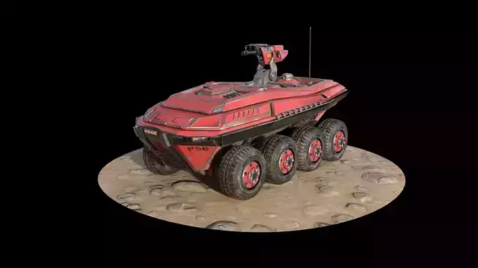 Sci Fi Armoured Personnel Carrier  APC