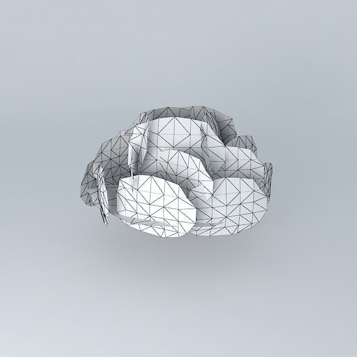 Tree in the White River west to east Free 3D model_3