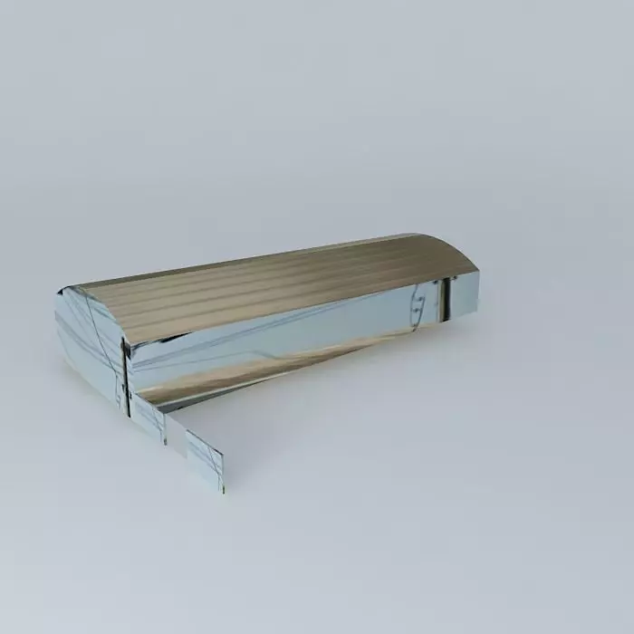 Factory metal mailbox Free 3D model