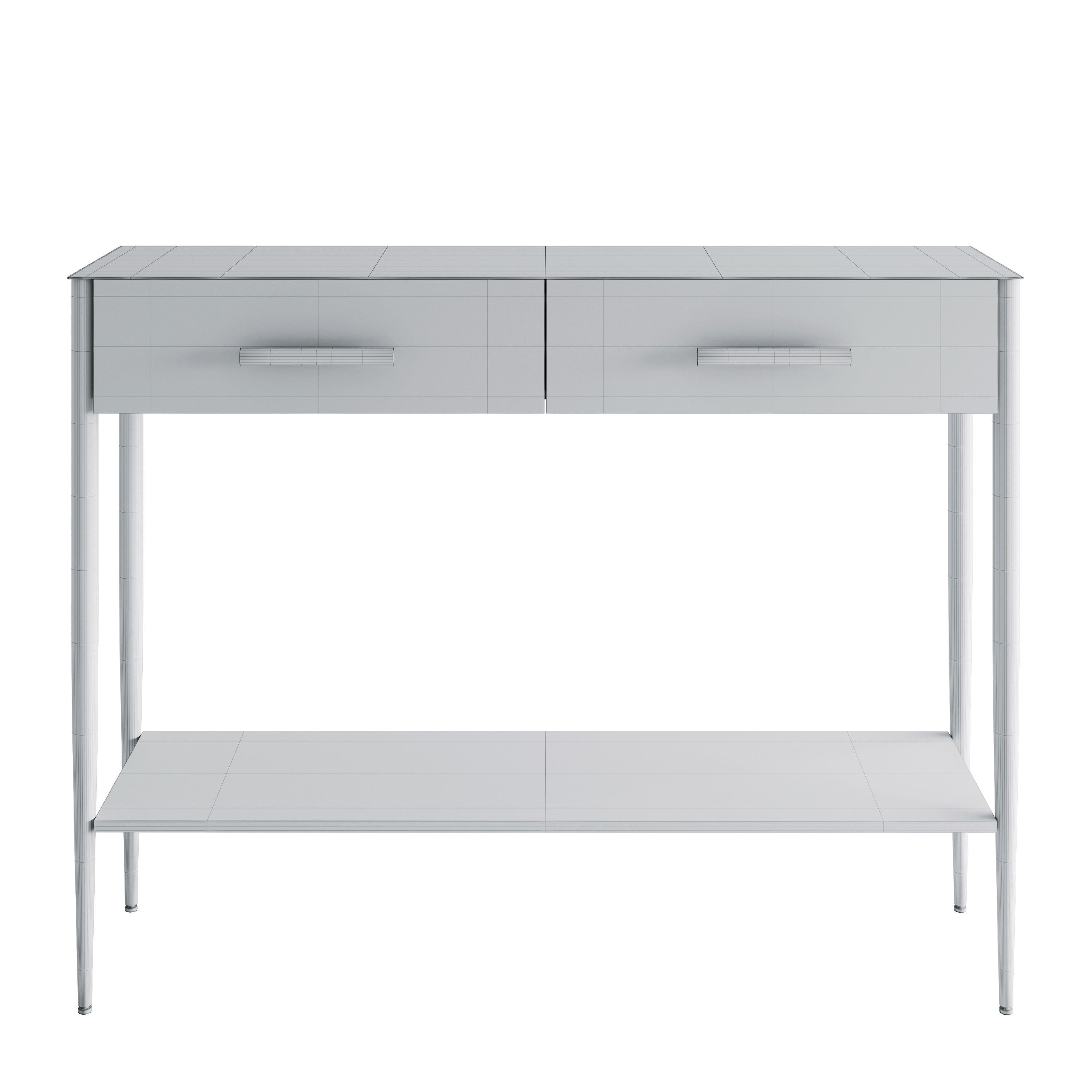 Metalwork Console 3D model_2