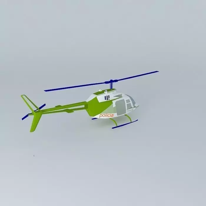 Helicopter Free 3D model