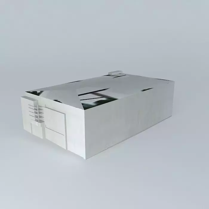 Economic box Free 3D model_0