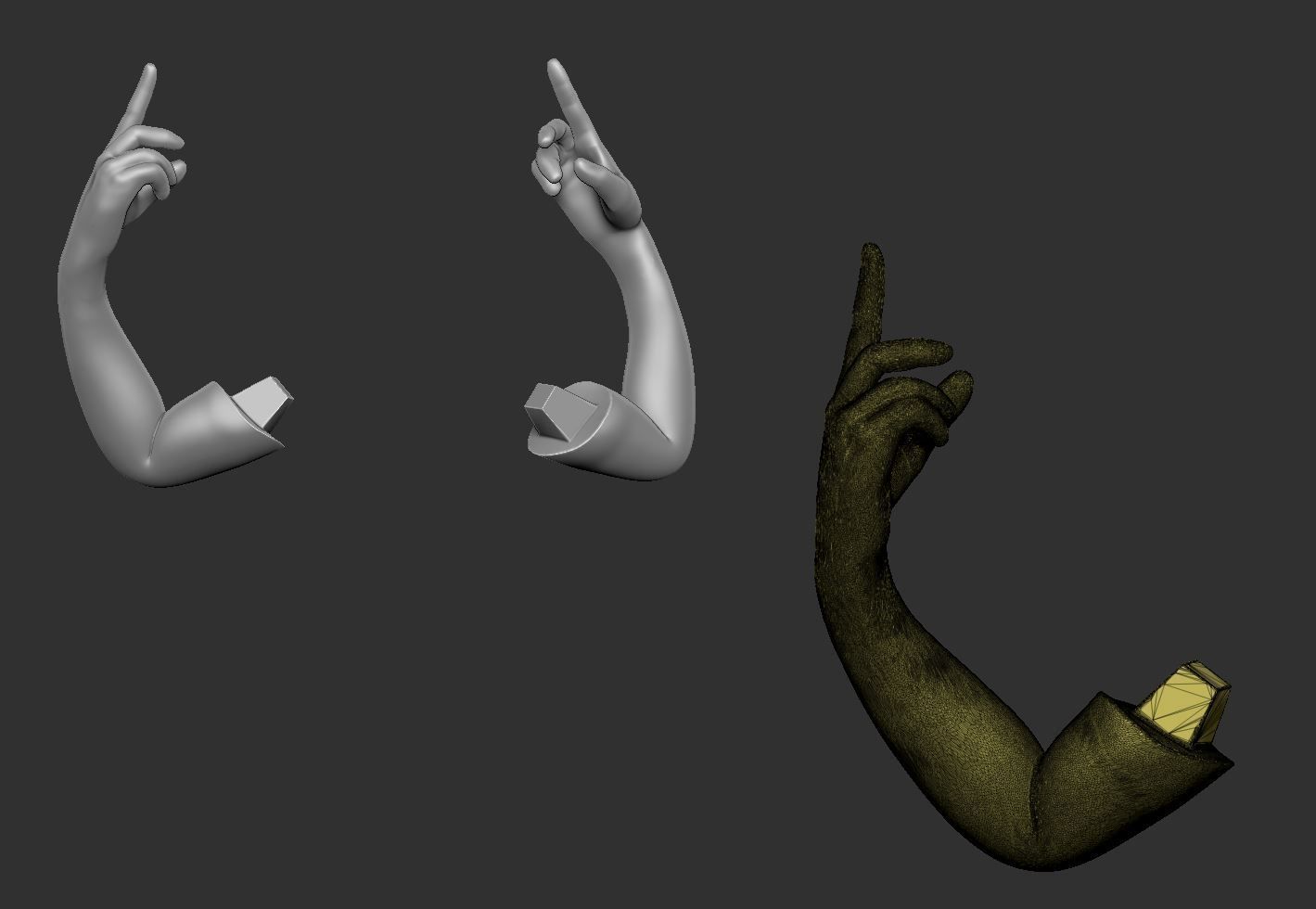 Witch Pinup - Pumpkin 3D print model_11