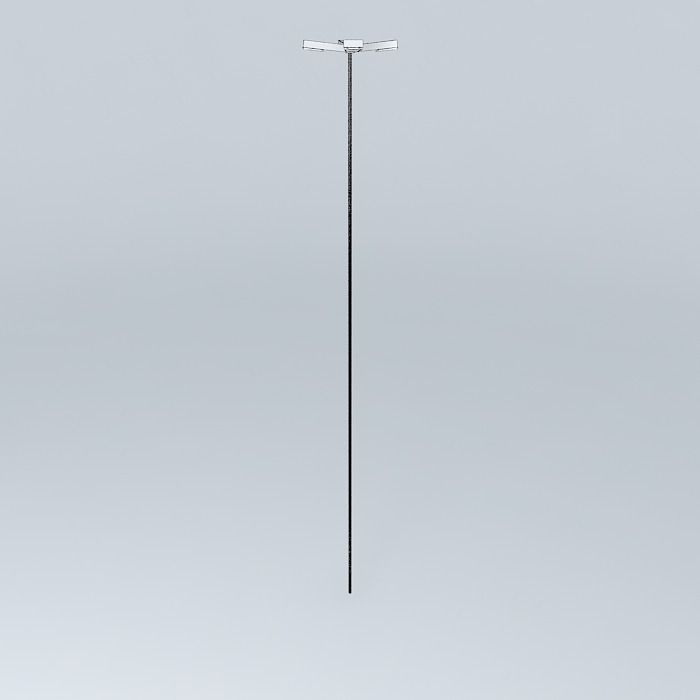 Lighting pole Muffato Free 3D model_3