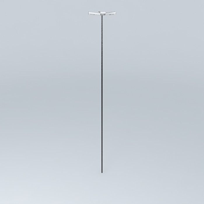 Lighting pole Muffato Free 3D model_4