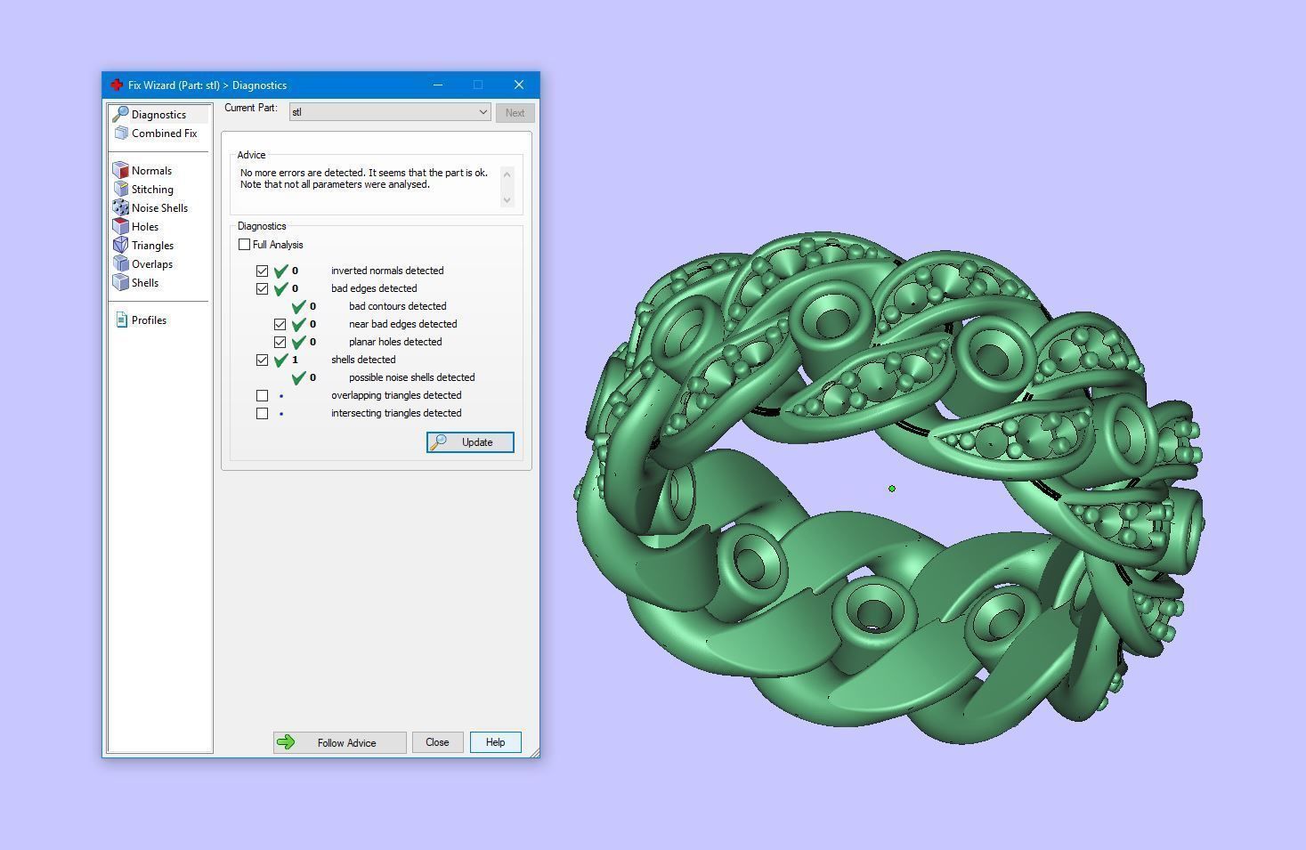 Gold N739 3D print model_5