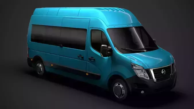 Nissan NV 400 L3H3 Minibus 2020 3D model