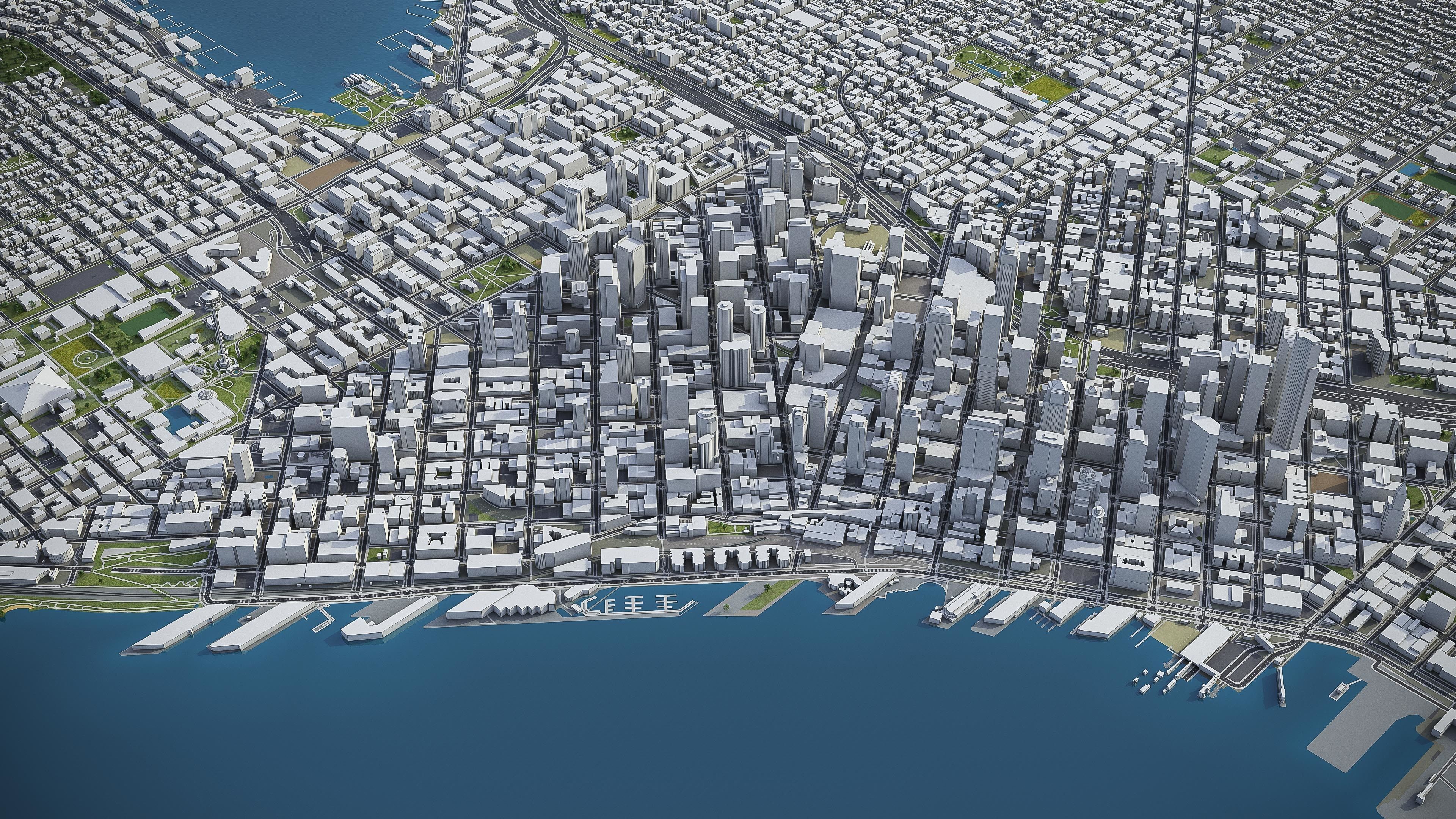 Seattle Metropolitan 3D Model Collection_4