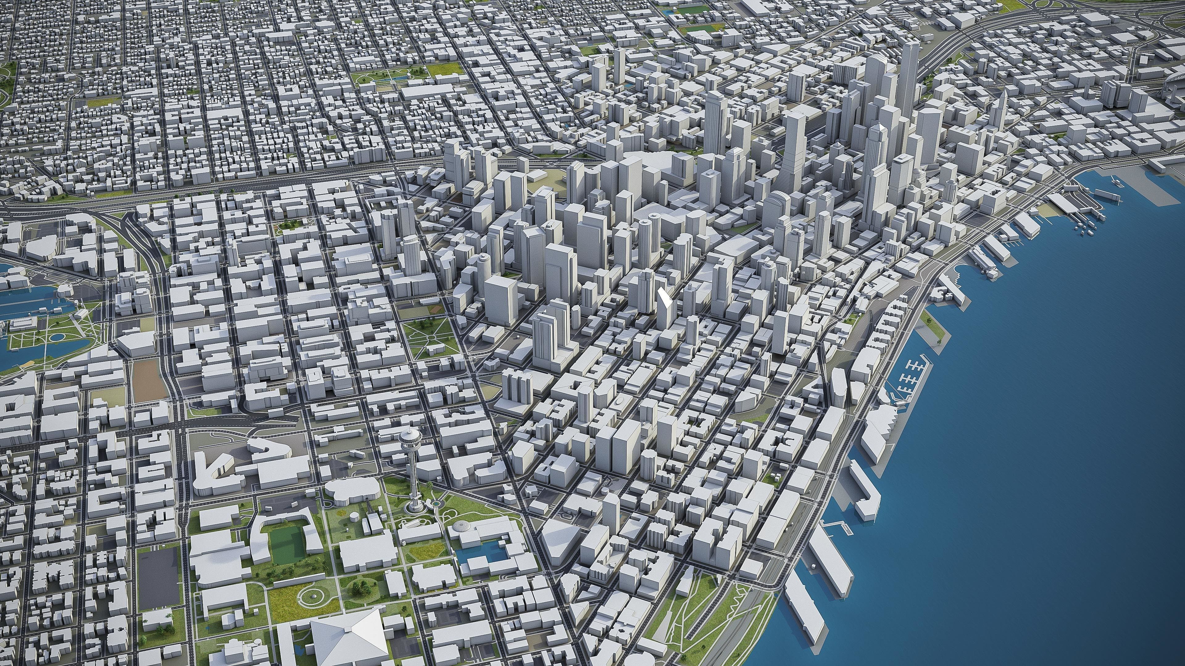 Seattle Metropolitan 3D Model Collection_3