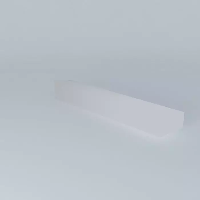 Simple House  Free 3D model_0