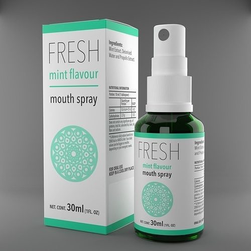 Spray Bottle 3D model