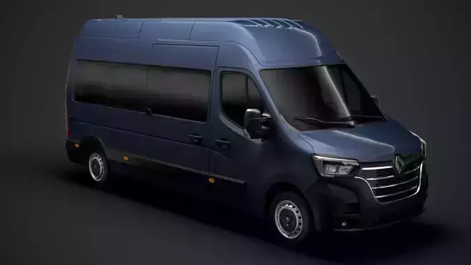 Renault Master L3H3 Minibus 2020 3D model