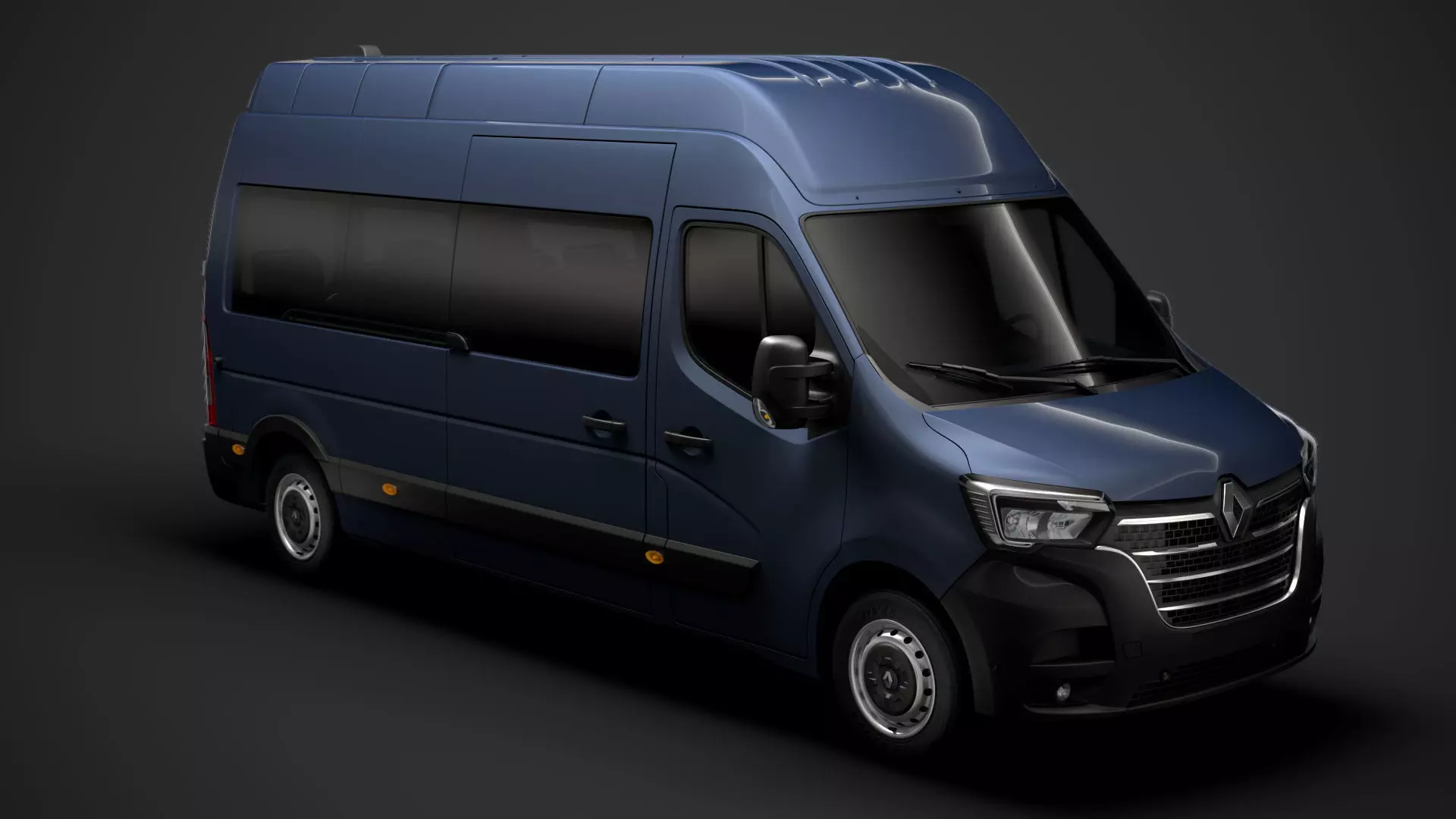 Renault Master L3H3 Minibus 2020 3D model