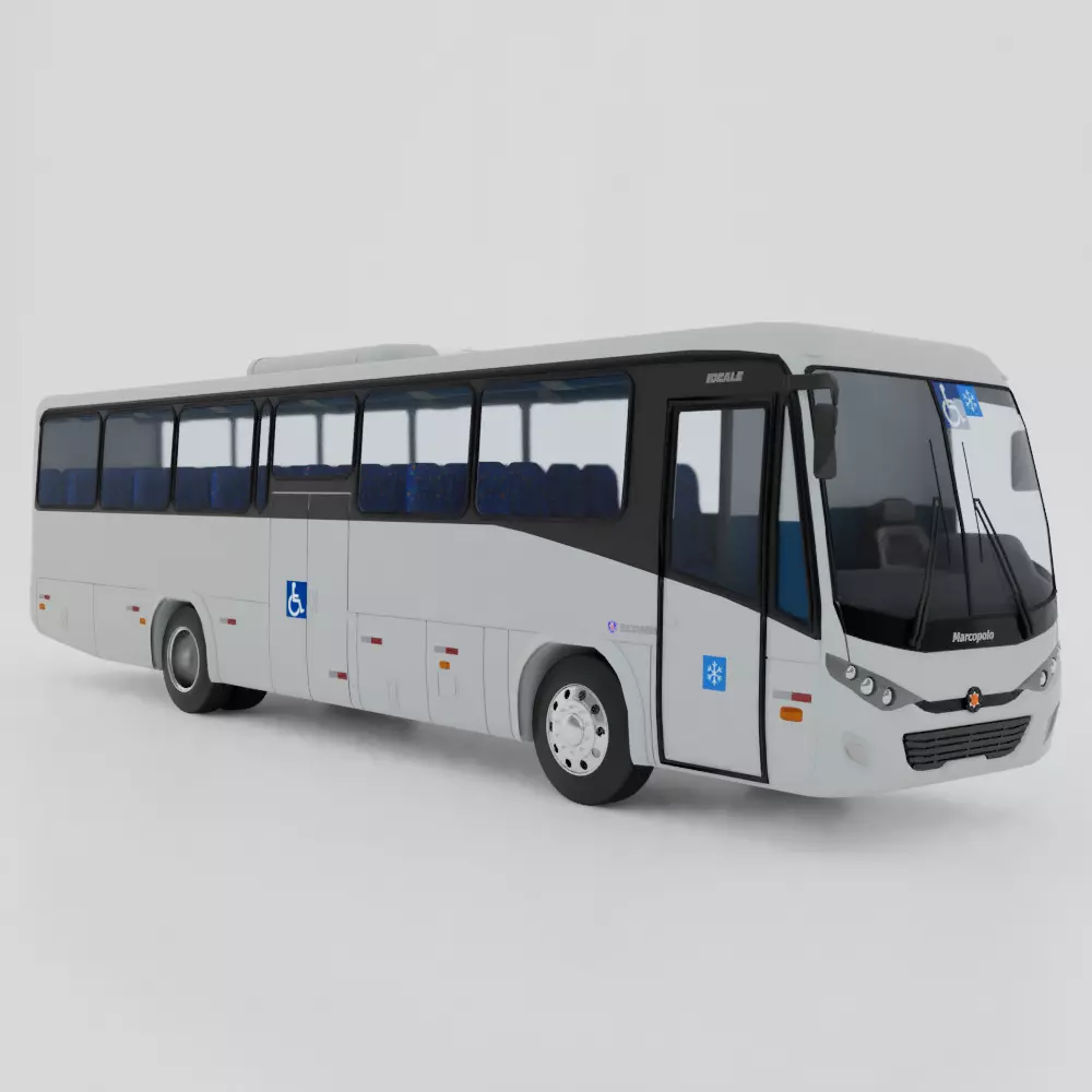 Marcopolo Ideale 800 Bus 3D model