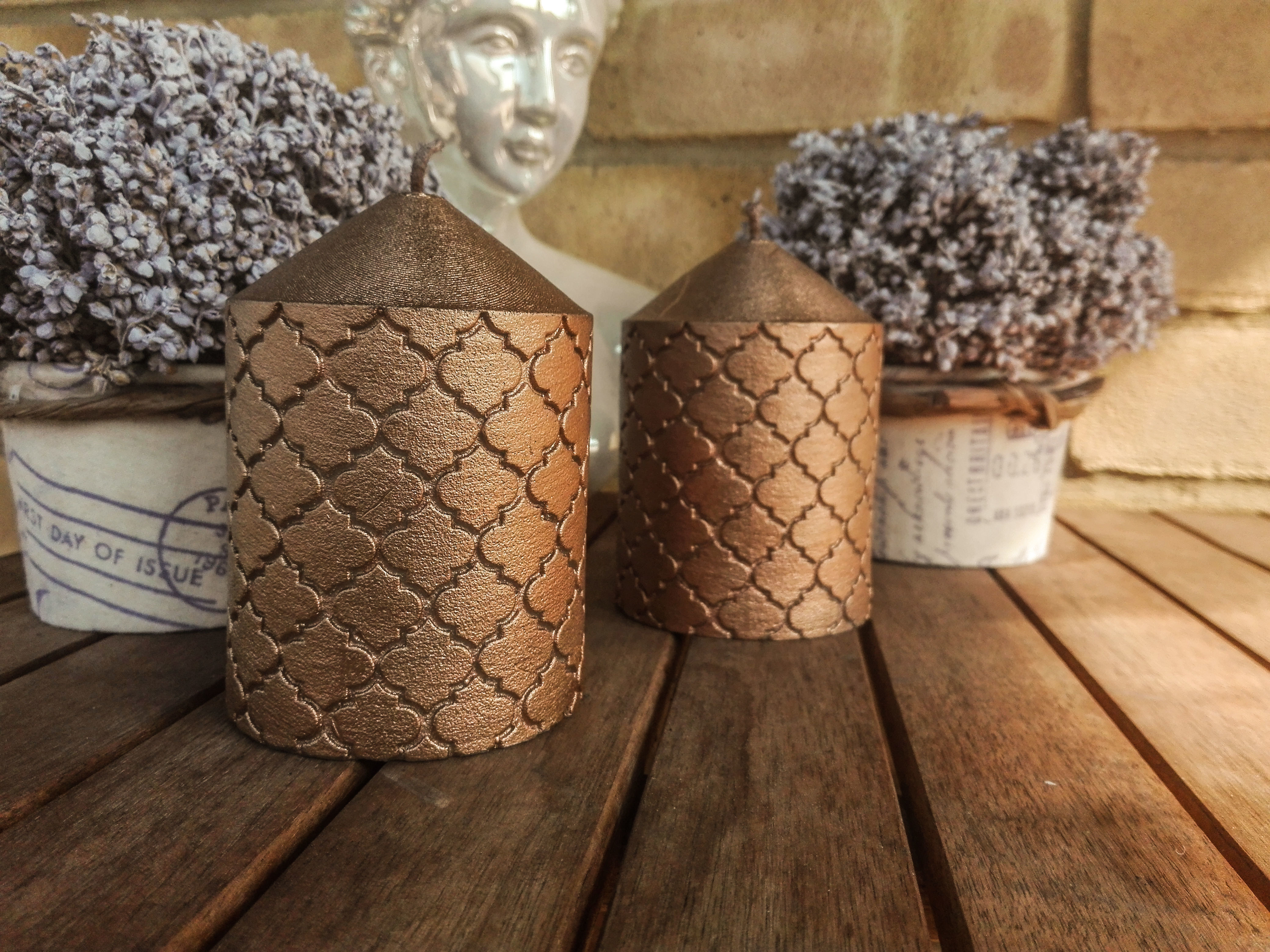 Decorative Candle for 3D printing and mold making 3D print model_1
