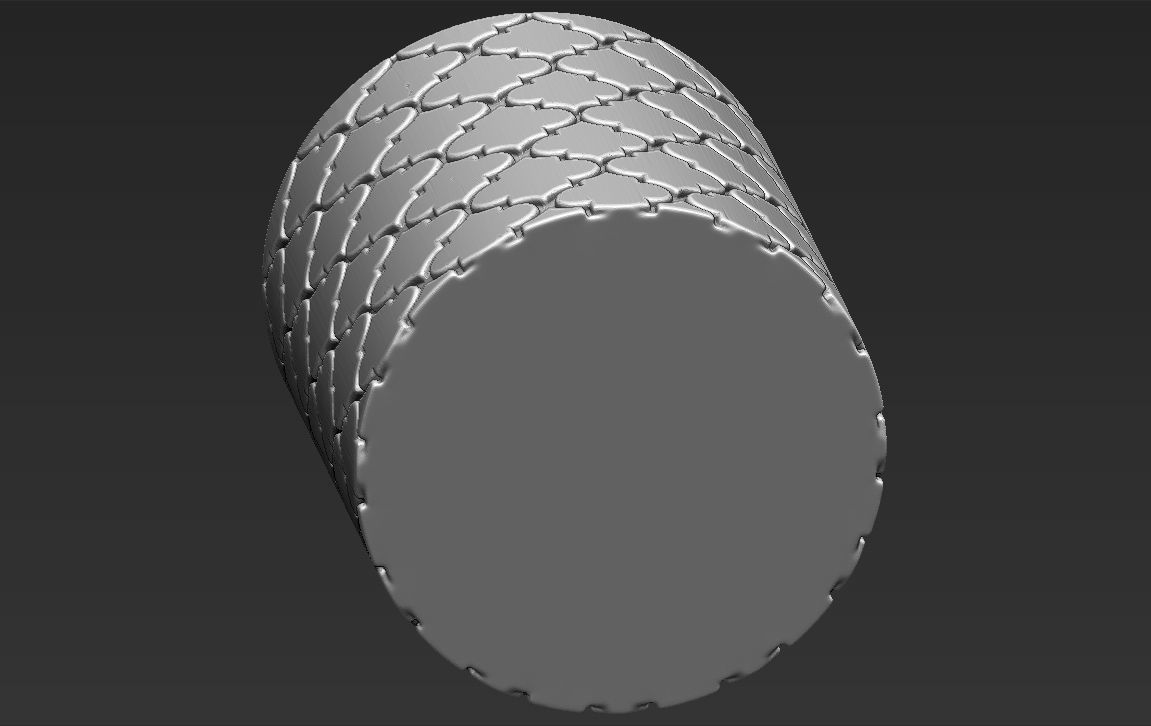 Decorative Candle for 3D printing and mold making 3D print model_12