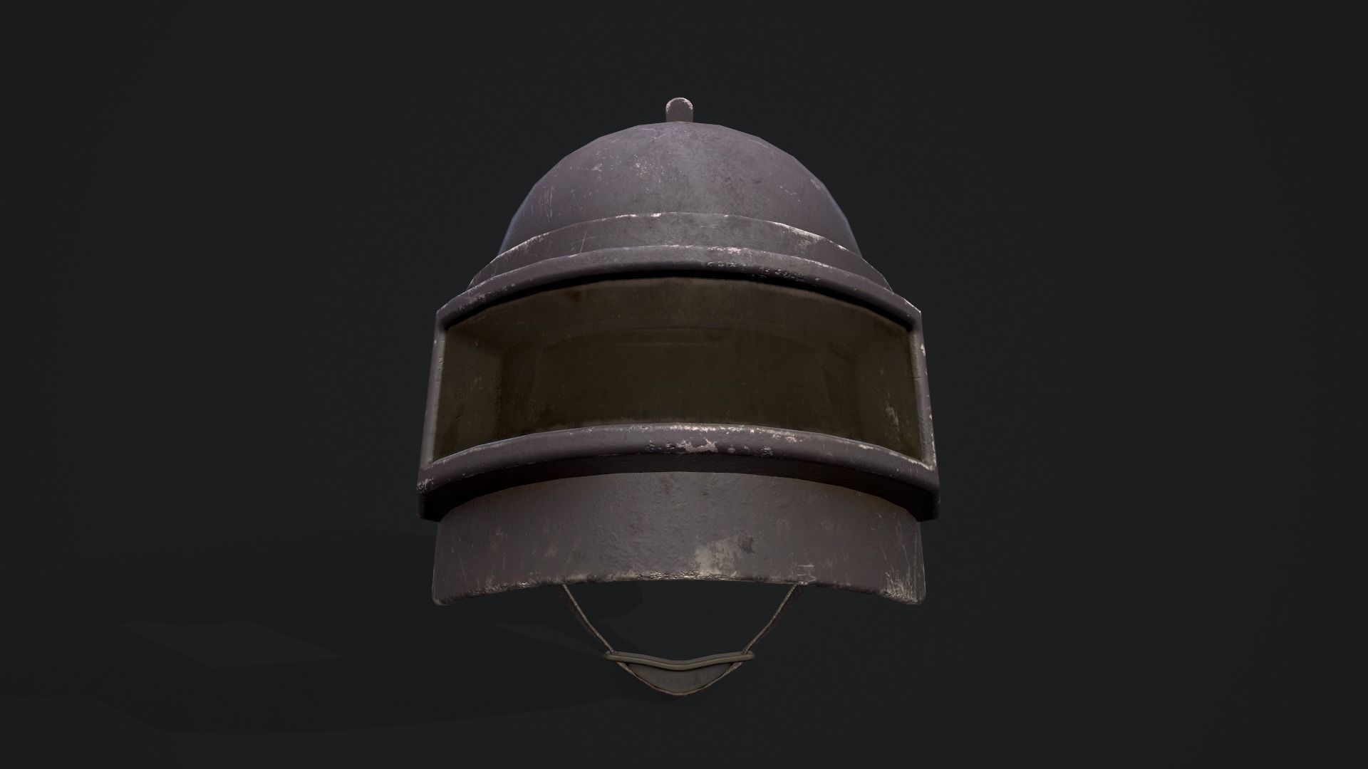 Helmet K6-3 Low-poly 3D model_3