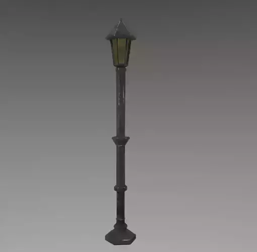 Lamppost old street lamp