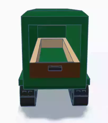 Transporting Soldiers and Things Truck