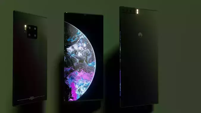 smart phone 3D model