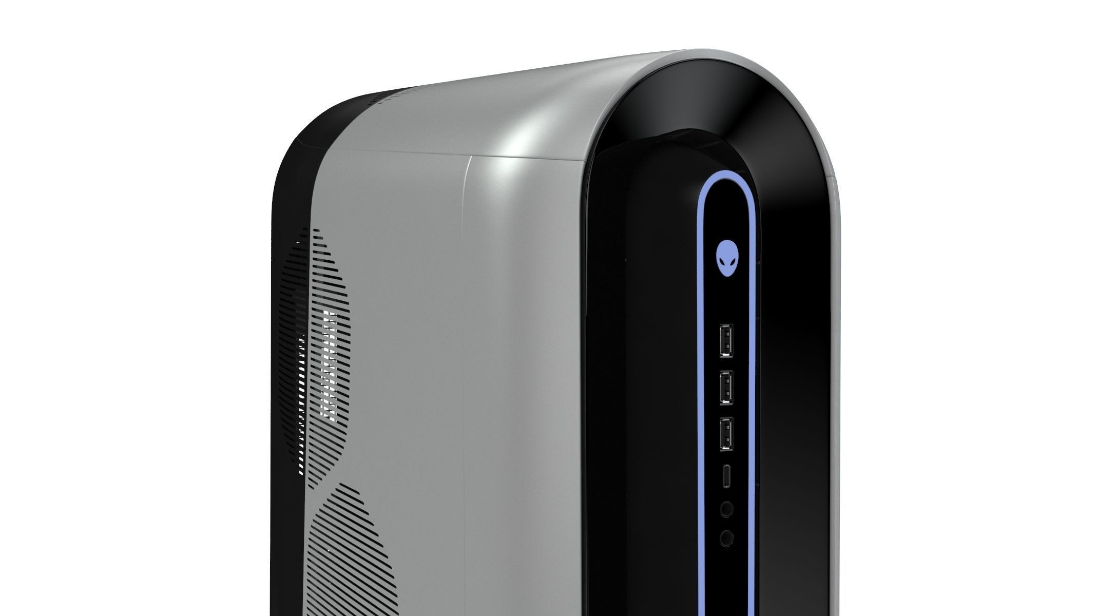 Alienware Aurora R9 3D model_13