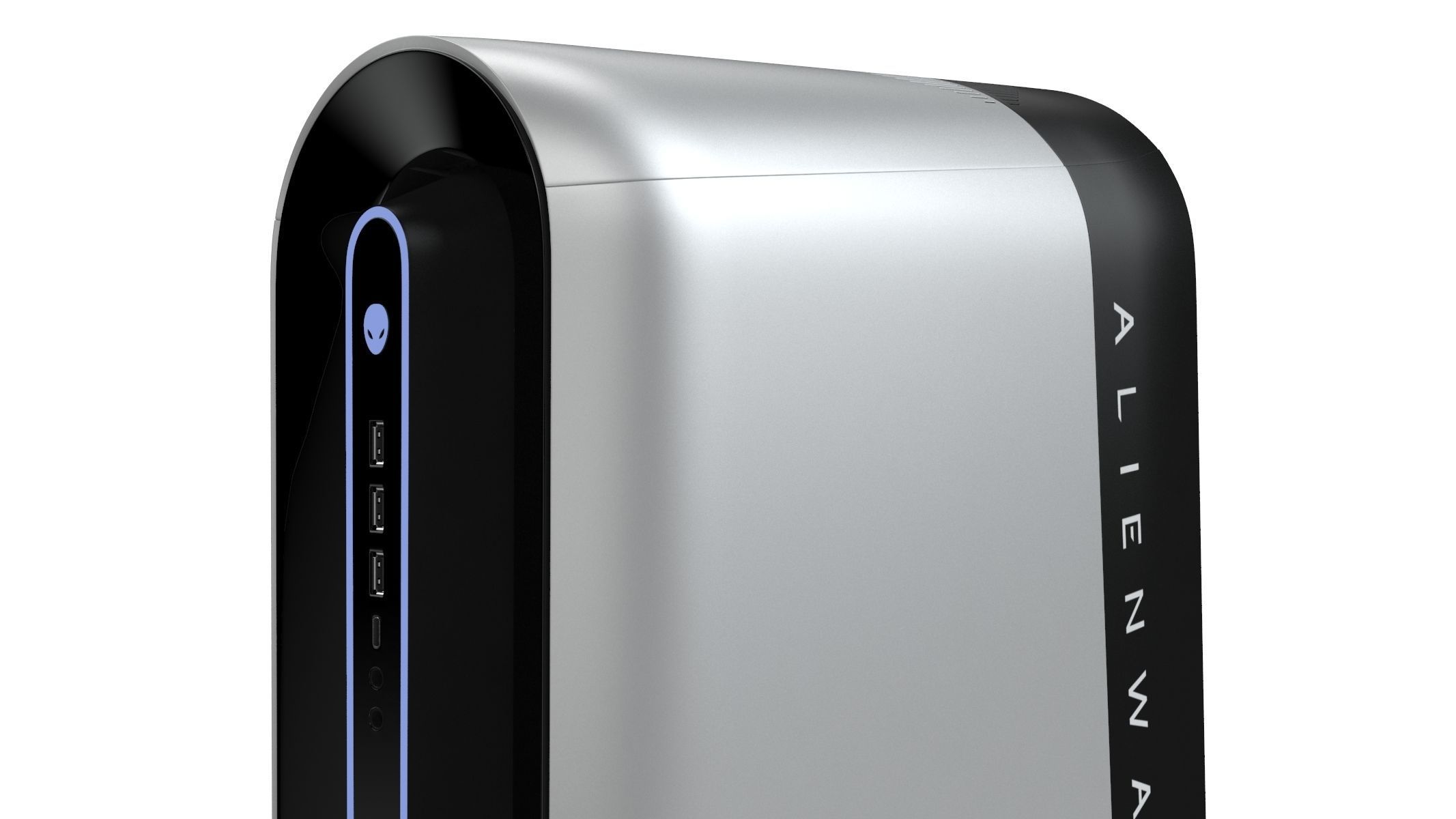 Alienware Aurora R9 3D model_11