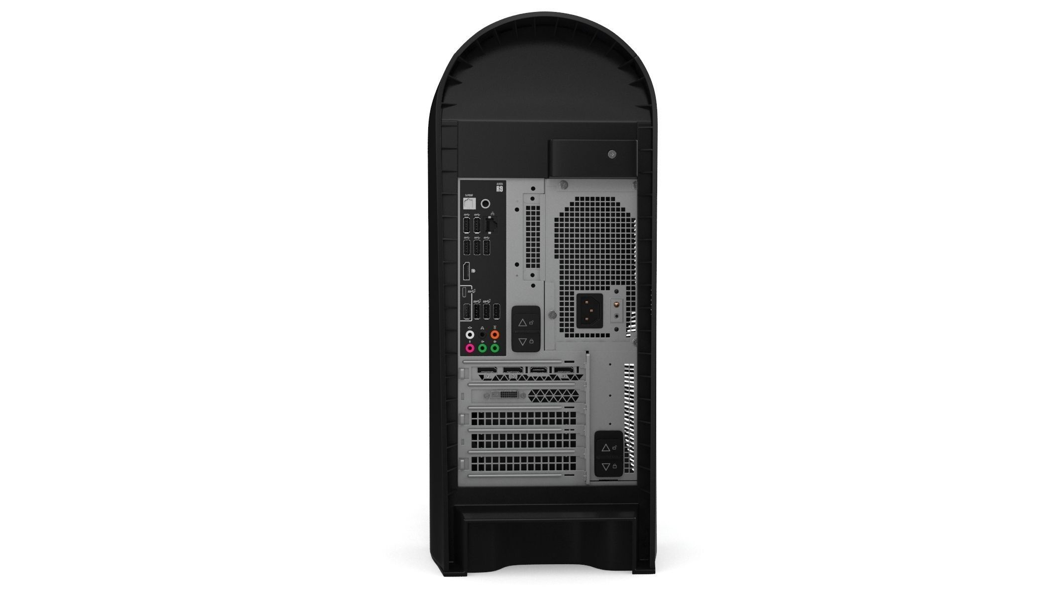 Alienware Aurora R9 3D model_6