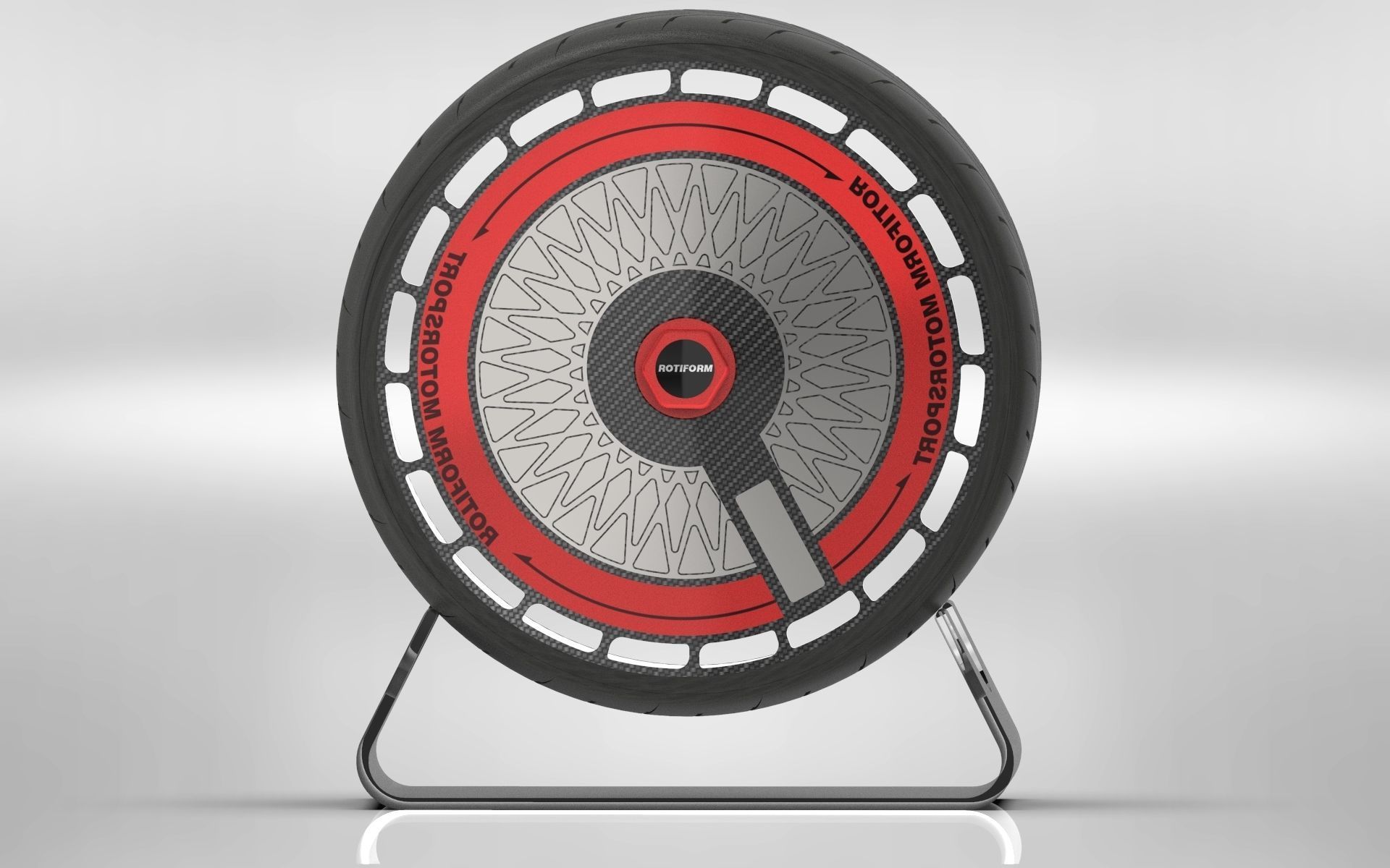 Custom Drift Wheels 3d model 3D model_3