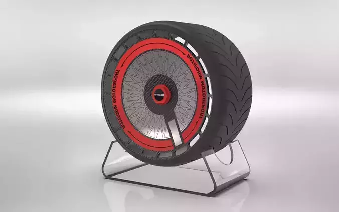 Custom Drift Wheels 3d model
