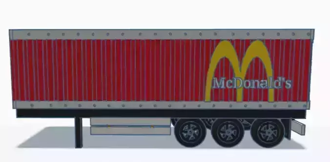Container Trailer McDonalds