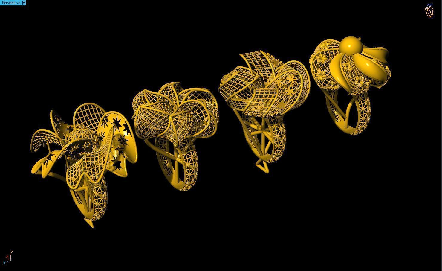 Fusion Ring Models  3D print model_3