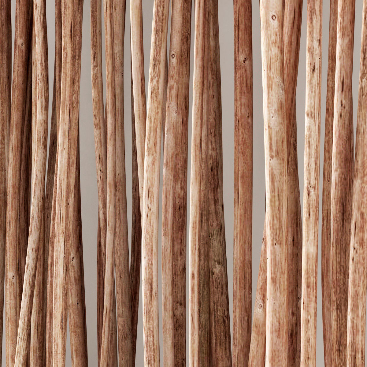 Branch thin planter 3D model_5