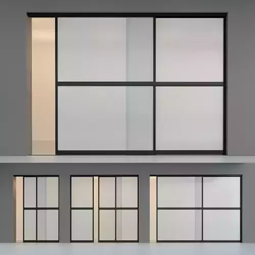 Sliding door  Partition Case-compartment  6