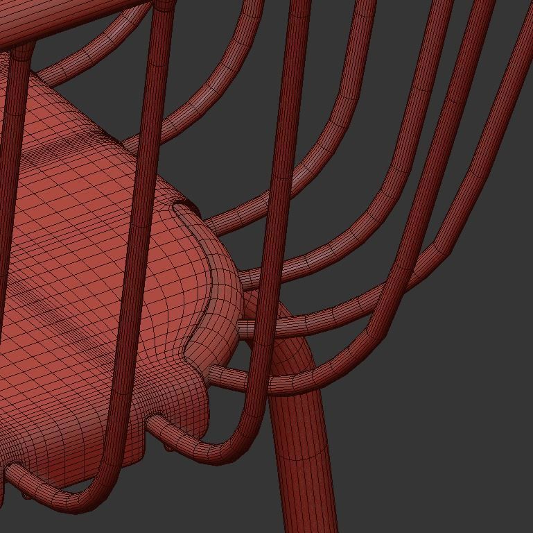 BRUSEN bench AND TRANARO table 3D model_5