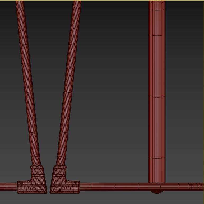 BRUSEN bench AND TRANARO table 3D model_4