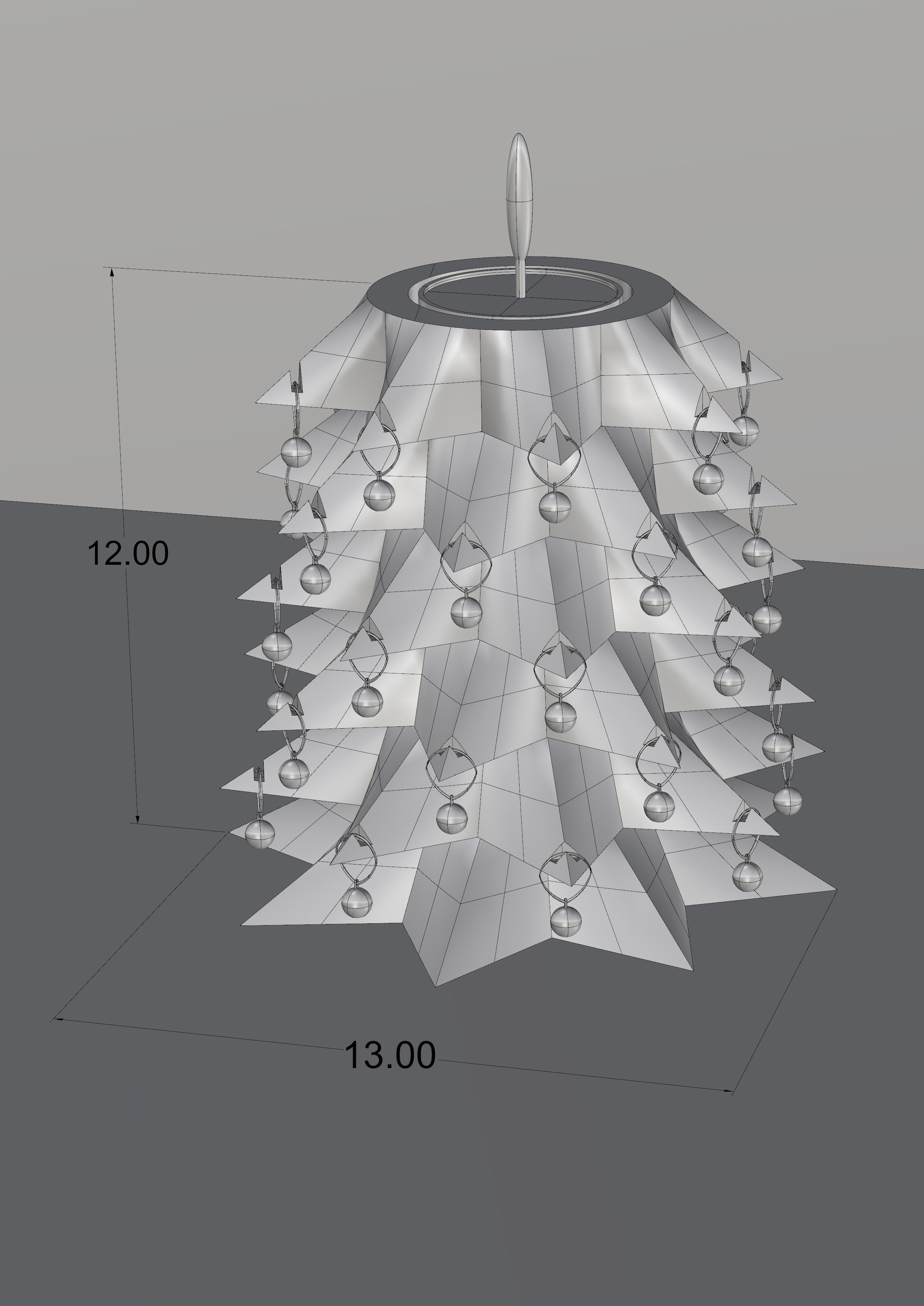 Candleholder tree by Franjaf Free 3D print model_5